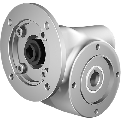 Clean-Geartech N30, worm gear Ø14, 61:1, input 63B14, stainless steel