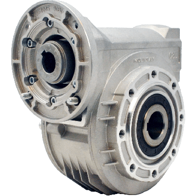 Hydro-Mec 085, snekkegear Ø35 hulaksel, 22:1, indgang 100/112B14, aluminium