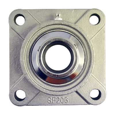 Flange bearing SF Ø30, 4-bolt, stainless steel