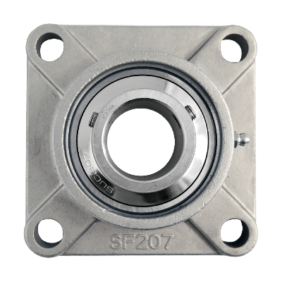 Flange bearing SF Ø35, 4-bolt, stainless steel