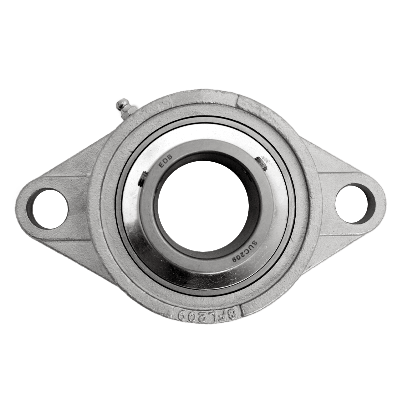 Flange bearing SFL Ø45, 2-bolt, stainless steel