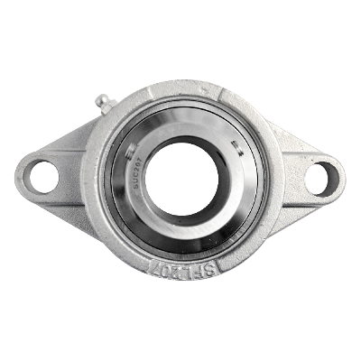Flange bearing SFL Ø35, 2-bolt, stainless steel