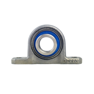 Mini pillow block bearing MUP Ø17, eccentric collar, stainless steel