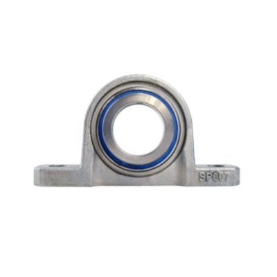 Mini pillow block bearing MUP Ø35, eccentric collar, stainless steel