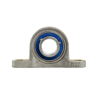 Mini pillow block bearing MUP Ø20, eccentric collar, stainless steel