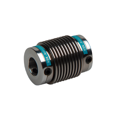 KB1 5 23 6 6 miniature metalbælgkobling, rustfrit stål og aluminium