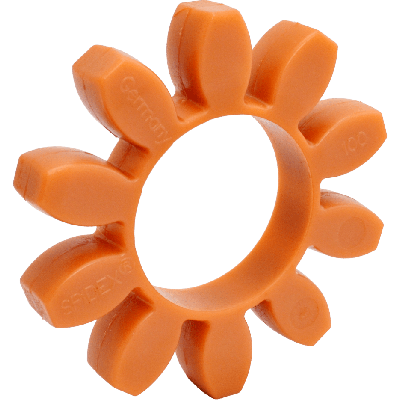 SPIDEX 100/110 nature 95°, spider, Shore A, coupling element, polyurethane