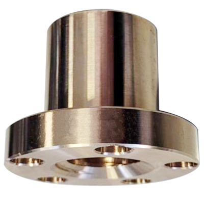 CONTI Trapezgewindemutter mit Flansch CBC Tr 40x7, Rechtsgewinde, Bronze