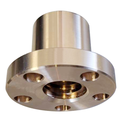 CONTI FMT Tr 50x8 trapezoidal nut with flange, right thread, bronze