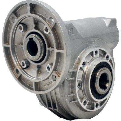 Hydro-Mec 063, snekkegear Ø25 hulaksel, 40:1, indgang 90B14, aluminium