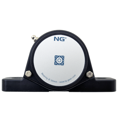 NG waterproof pillow block bearing SF2 Ø30, 2-bolt, closed cover