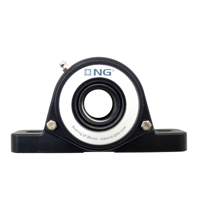 NG waterproof pillow block bearing SF2 Ø35, 2-bolt, open cover