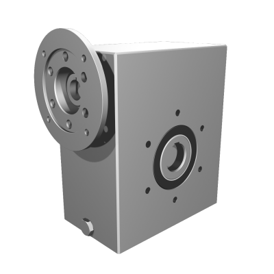 Clean-Geartech VFI I11, worm gear Ø42, 30:1, input 100/112B14, B3, OF320, stainless steel