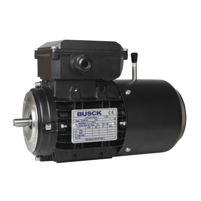 Busck Wechselstrommotor mit Bremse T2AB63B-4, 0.18kW, 1350RPM, 230/400V, 50Hz, Aluminium