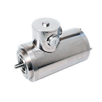 Marlin AC-motor TENV71A-4, 0.25kW, 1400RPM, 230/400V, 50Hz, IP66, rustfrit stål