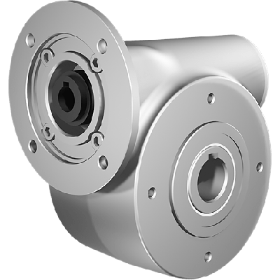 Clean-Geartech N50, worm gear Ø25, 26:1, input 71B14, stainless steel