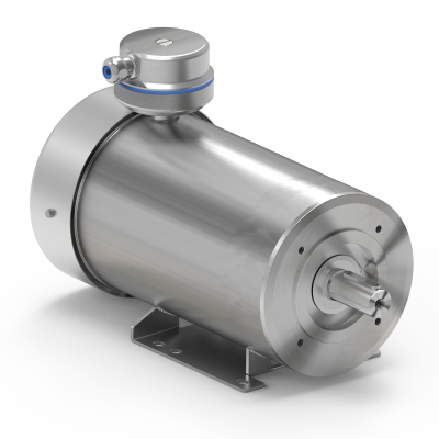 BJ-Gear TEFC100LA-4 IP69K, AC-Motor, B34, 2.2KW, 1445RPM,Stainless steel