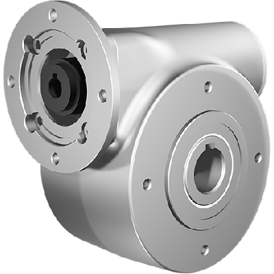 Clean-Geartech N50, worm gear Ø25, 68:1, input 63B14, stainless steel