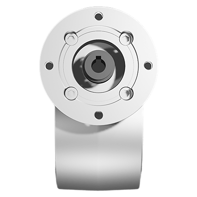 Clean-Geartech N45, worm gear Ø18, 37:1, input 63B14, stainless steel