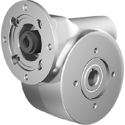 Clean-Geartech N45, worm gear Ø18, 102:1, input 63B14, stainless steel