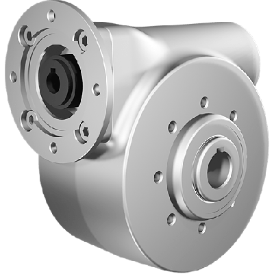 Clean-Geartech N63, Schneckengetriebe Ø25, 60:1, Eingang 71B14, Edelstahl