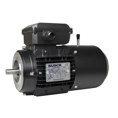 Busck AC brake motor T2AB71A-4, 0.25kW, 1400RPM, 230/400V, 50Hz, aluminium